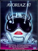 Landi - Affiche originale – Avoriaz 1987 – Festival