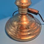 Klassische Banker Lampe in Messing Optik – Grüner Glasschirm