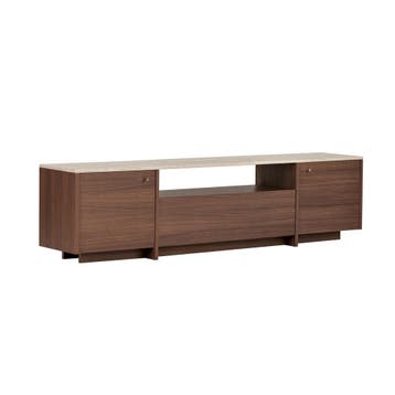 Evila TV-meubel - Houtkleurig/Beige - Nieuw/Ongebruikt -, Verzenden, 150 tot 200 cm, Nieuw, Scandinavisch