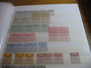 Empire allemand - Beau stock de timbres de service dans 3, Gestempeld