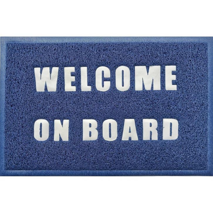 Welcome On Board Mat 59x39cm, Sports nautiques & Bateaux, Accessoires & Entretien, Enlèvement ou Envoi