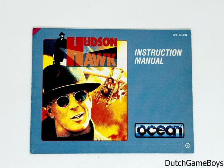 Nintendo NES - Hudson Hawk - FRA - Manual, Consoles de jeu & Jeux vidéo, Jeux | Nintendo NES, Envoi