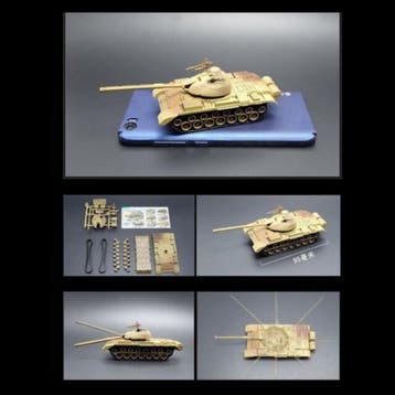 T-55A Bouwkit 1:72 Schaalmodel - Duitse Leger Tank Plastic, Verzenden, Nieuw