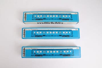 Märklin H0 - 4049 - Modeltrein personenwagen (3) - Plan E