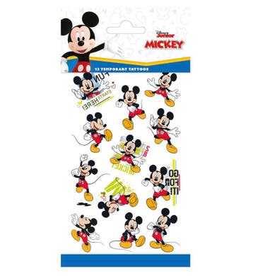 Mickey Mouse Nep Tattoos, Verzenden, Nieuw