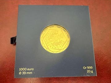 France. 1000 Euro 2014 Coq (Sans prix de réserve)
