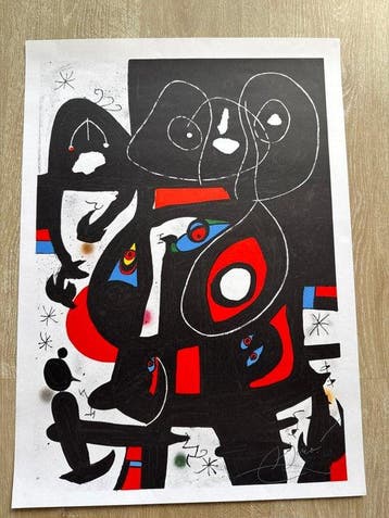 Joan Miro (1893-1983) - After metamorphose
