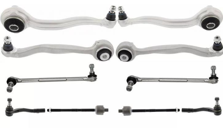 4 of 10-dlg draagarmen draagarm voor Mercedes C-klasse W204, Autos : Pièces & Accessoires, Suspension & Châssis, Enlèvement ou Envoi