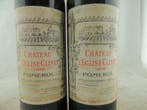 1976 Château L’Eglise Clinet - Pomerol - 2 Bouteilles (0,75, Nieuw