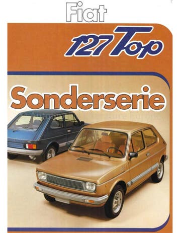 1979 FIAT 127 TOP BROCHURE DUITS, Boeken, Nieuw