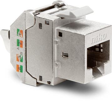 Connecteur RJ45 STP Cat 6 PoE++ Blindé 250MHz - 650-45067, Verzenden, Nieuw