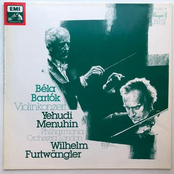 Béla Bartók - Yehudi Menuhin - Philharmonia Orchestra,, Verzenden, Gebruikt
