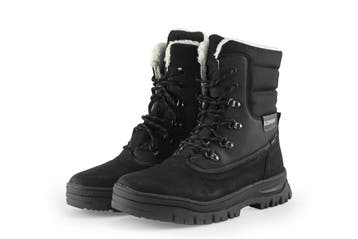 Rieker Veterboots in maat 42 Zwart, Verzenden, Zwart, Boots, Zo goed als nieuw