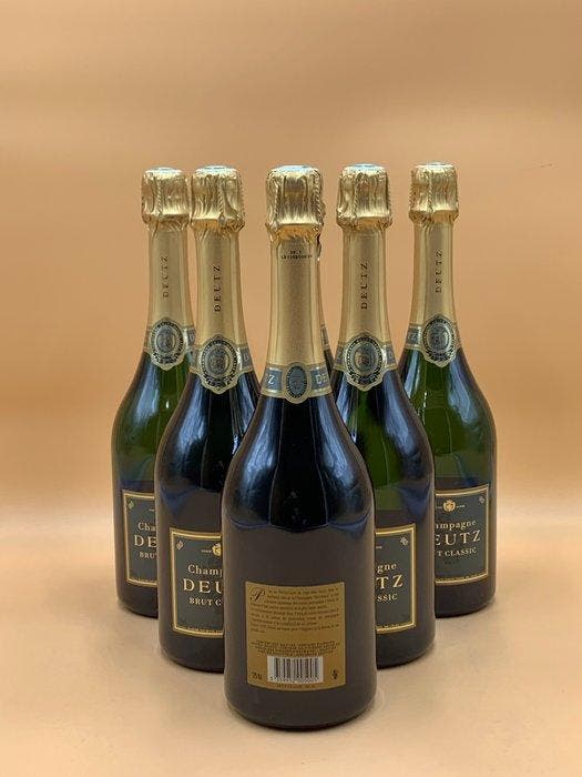 Deutz - Champagne Brut Classic - 6 Flessen (0.75 liter), Collections, Vins