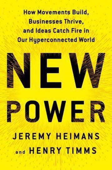 New Power 9780385541114 Henry Timms, Verzenden, Henry Timms