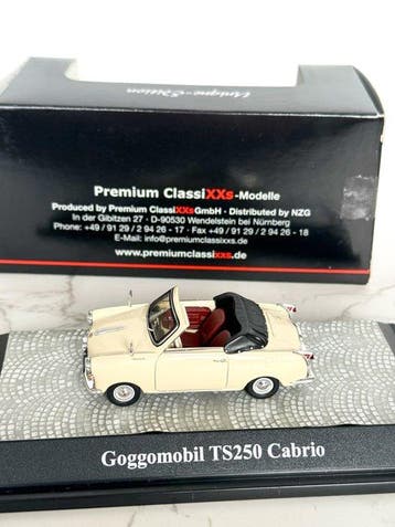 Premium X 1:43 - Voiture miniature - Goggomobil TS250 Cabrio, Nieuw