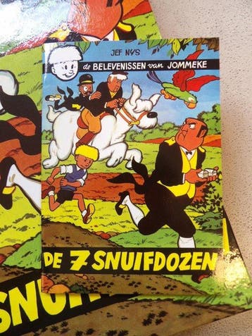 Jommeke 25 - De 7 snuifdozen - luxe hardcover op groter, Nieuw
