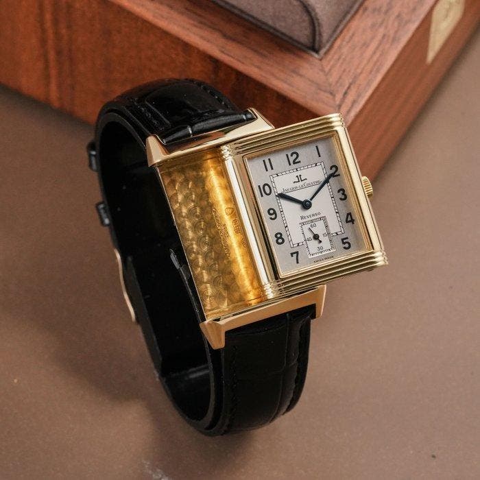 Jaeger-LeCoultre - Reverso Grande Taille 18k Yellow Gold -, Handtassen en Accessoires, Horloges | Heren