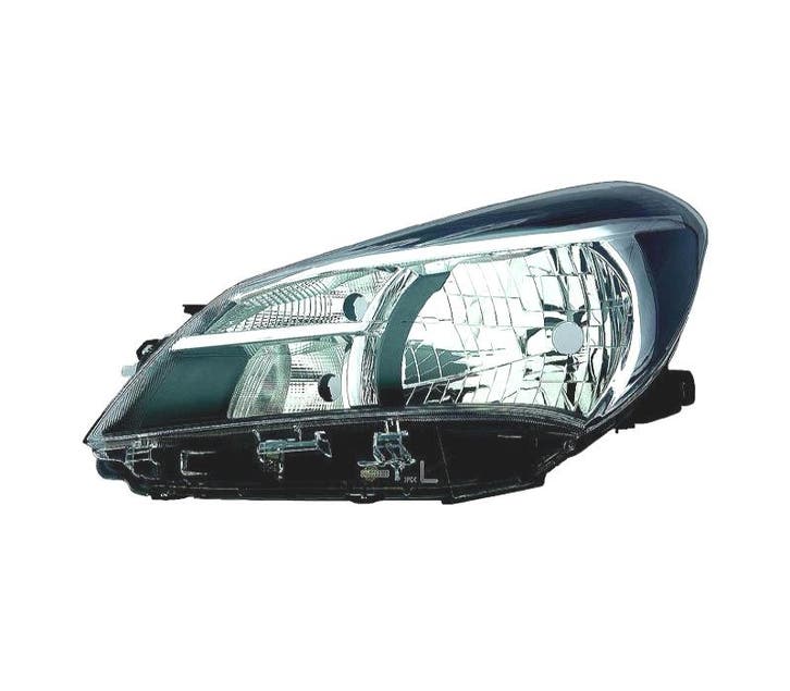 Phare Gauche Pour Toyota Yaris 5P 14-16 Fond Noir, Autos : Pièces & Accessoires, Éclairage, Envoi