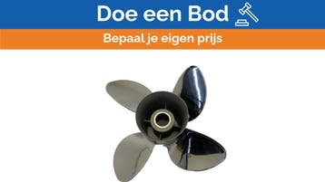 Bieden: Michigan Apollo 4-Blade Stainless Steel Propeller 1, Ophalen of Verzenden