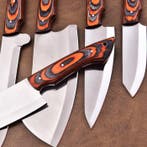 Keukenmes - Chefs knife - Hoogwaardig staal, pakka hout -