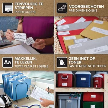DYMO LabelWriter adreslabels 36 mm x 89 mm — gebruikt, Verzenden, Nieuw in verpakking