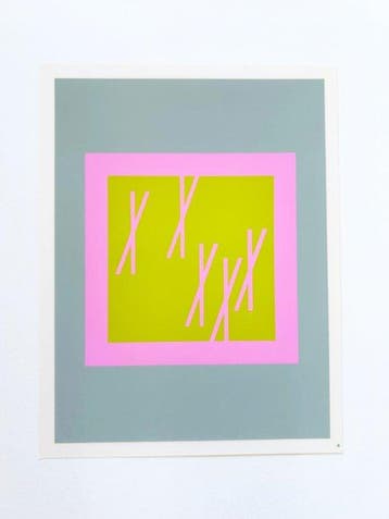 Josef Albers (1888-1976) - Interaction of Colors - XXII-2