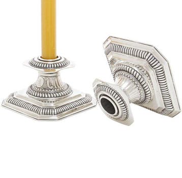 Charles Stuart Harris - Kaarsenhouder (2) - .958 zilver -