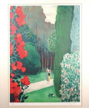 Jean-Pierre Cassigneul (b. 1935) - Les Promeneuses, EA