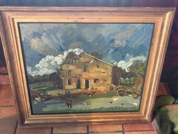 Marie Howet (XX) - Maison ardennaise, Antiek en Kunst