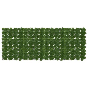 vidaXL Balkonscherm met bladeren Groen 200 x 75 cm, Tuin en Terras, Verzenden, Nieuw