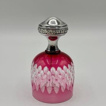 Stolp - Val Saint Lambert - Kristal, Verzilverd - 1930-1940, Antiek en Kunst