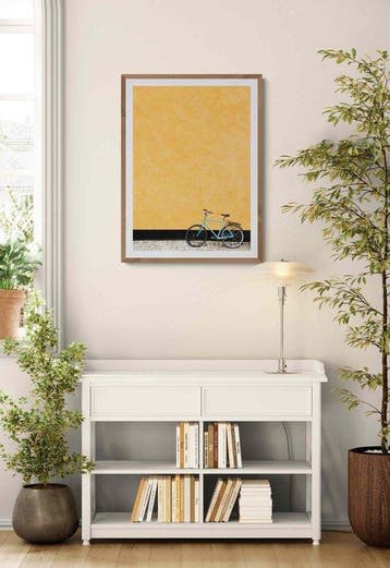 Marcus Cederberg - Orange wall, blue wheels, Antiek en Kunst