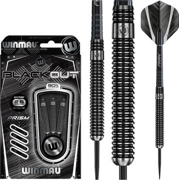 Winmau Blackout 90% Dartpijlen (Dart Pijlen), Ophalen of Verzenden, Nieuw, Pijlen