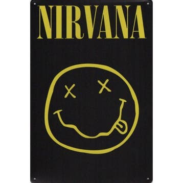 Wandbord -  Nirvana Smile, Nieuw