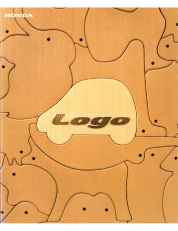 1999 HONDA LOGO BROCHURE JAPANS, Ophalen of Verzenden