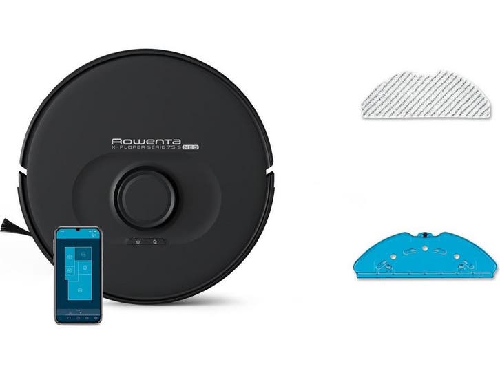 Rowenta X-Plorer RR85E1WH - Robotstofzuiger - 120 min, Elektronische apparatuur, Stofzuigers, Nieuw, Verzenden