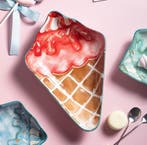 IJshoorn Diep Bordje 22,5 bij 15cm Rood, Verzenden, Nieuw