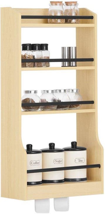 2dekans | SoBuy KCR12-N Wandrek - Multifunctionele Plank, Ophalen of Verzenden, Nieuw