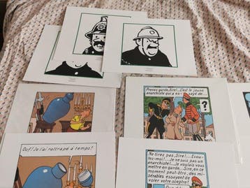 Tintin - tiré a part tintin, Boeken, Stripverhalen, Nieuw