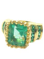 Sans prix de réserve - Bague - 9 carats Argent, Or jaune