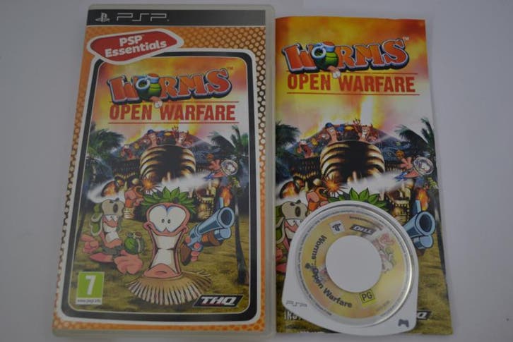 Worms - Open Warfare - PSP Essentials (PSP PAL), Games en Spelcomputers, Games | Sony PlayStation Portable