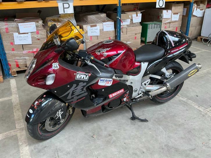 Online veiling - Suzuki GSX2300R Motorfiets, Autos, Suzuki, Enlèvement