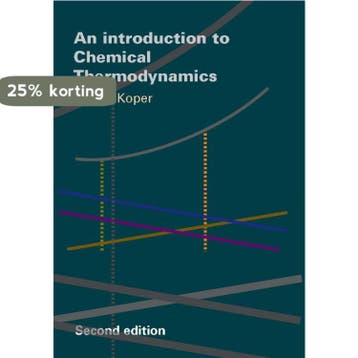 Introduction to Chemical Thermodynamics 9789065621870, Verzenden, Zo goed als nieuw, G.J.M. Koper