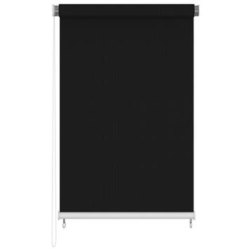 vidaXL Rolgordijn voor buiten 185(B)x230(H) cm zwart, Verzenden