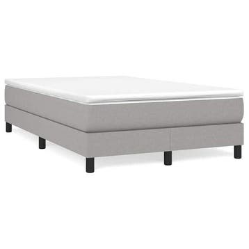 Boxspring 120x200cm grijs | 34% korting | Retour deal, Verzenden