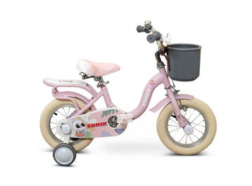 Zonix Meisjesfiets 12 Inch Roze Kinderfiets Met Zijwieltjes, Fietsen en Brommers, Ophalen of Verzenden, Nieuw