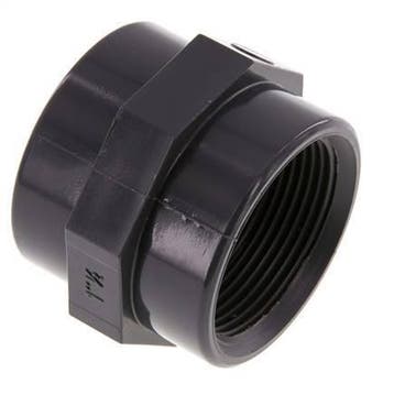 Manchon Rp1 1/2 Femelle PVC-U 16bar (224.8psi) EN 1452-3, Verzenden