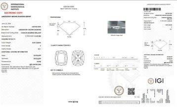 Zonder minimumprijs - Ring - 14 karaat Geel goud - 5.09ct.