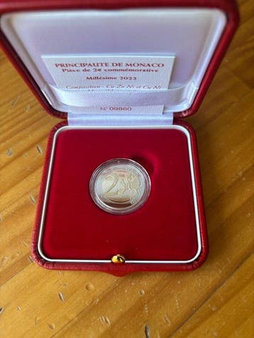 Monaco. 2 Euro 2022 Albert Ier Proof